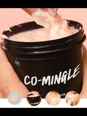 Lush Co-Mingle Discontinued Lavender Body Scrub New